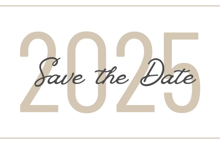 Save the Date: